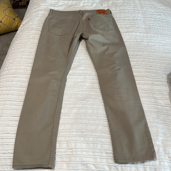 Levi's Mens 502 Tan jeans W33 L34 - Picture 3 of 3